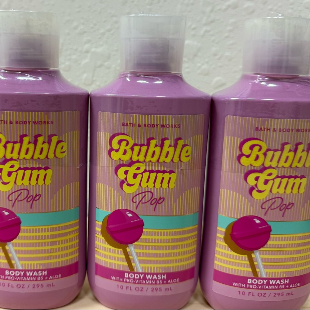Bath & Body Works Bubble Gum Pop 8oz x4